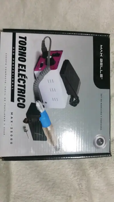 Torno Eléctrico Max Belle para Manicura y Pedicura - miniatura 1