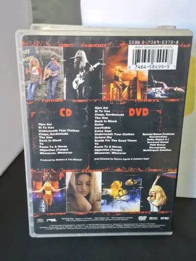 DVD+CD Shakira Live & Off the Record en concierto - miniatura 3