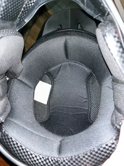 Casco de MTB negro y azul con visera - miniatura 4