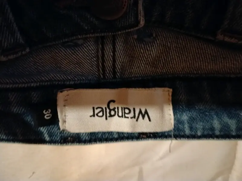Jeans Wrangler azul clásico para para mujer - 3