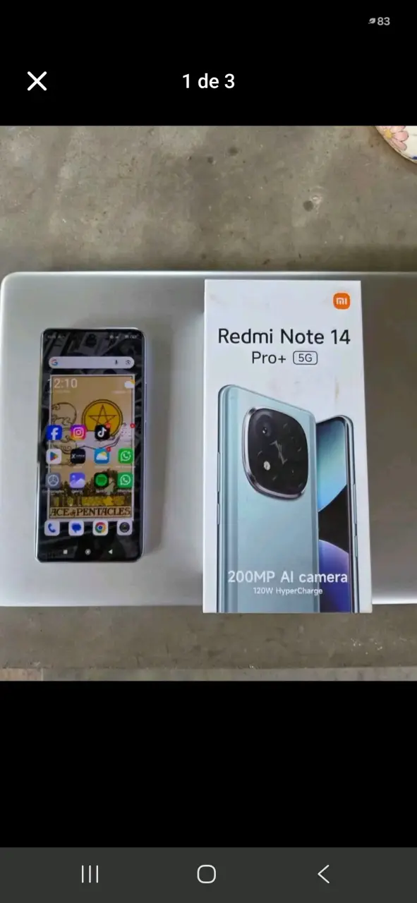 Smartphone Xiaomi Redmi Note 14 Pro+ 5G 256GB - 1