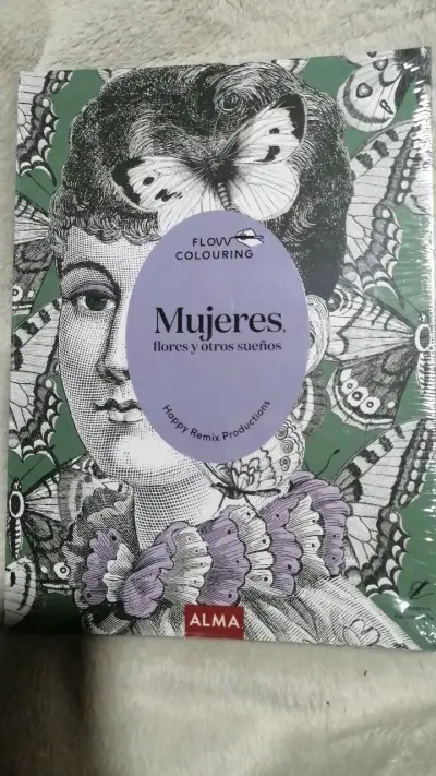 Libro para colorear Mujeres, flores y otros sueños - miniatura 1