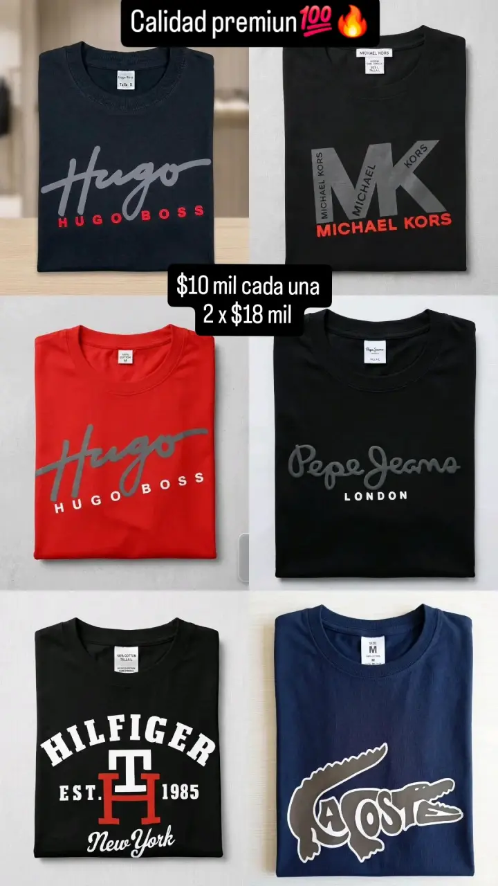 Polera Hugo Boss Negra Talla S - 1