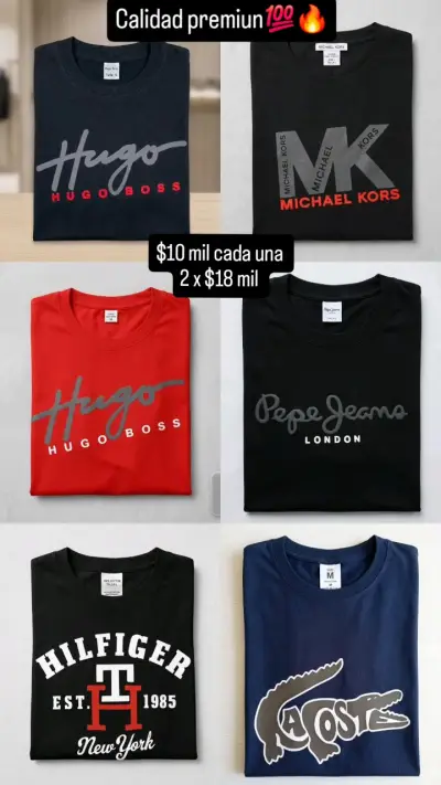 Polera Hugo Boss Negra Talla S - miniatura 2