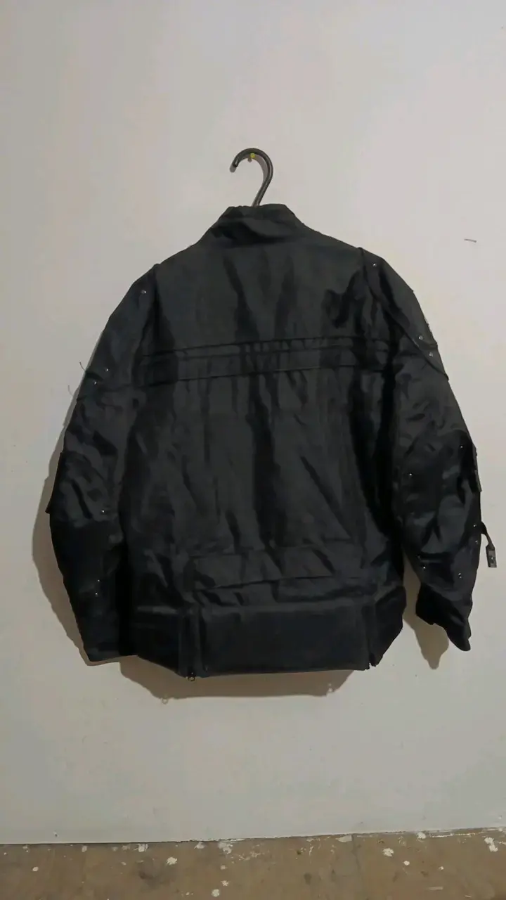 Chaqueta de moto negra Duhan Racing Team - 2