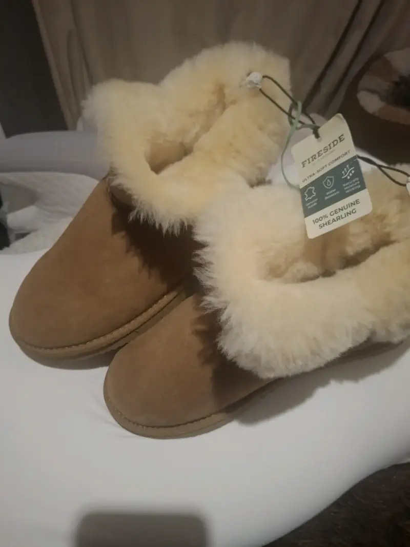 Pantuflas de piel de oveja Fireside para invierno - 4