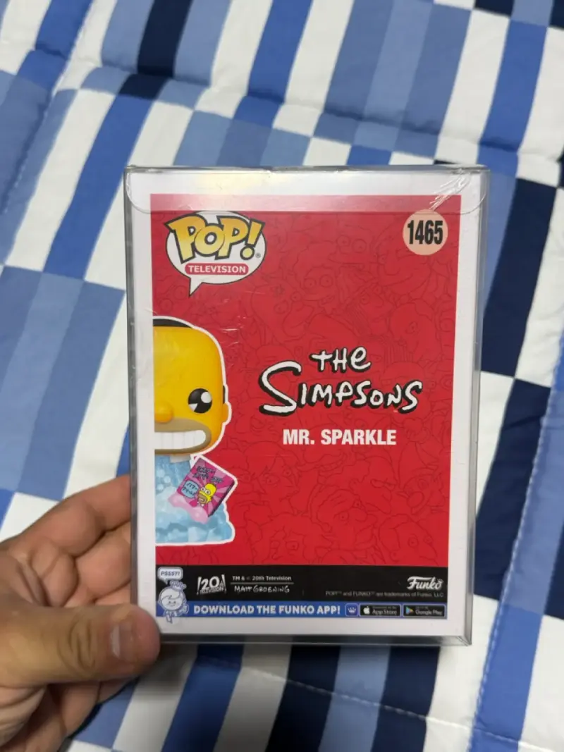 Funko Pop simpsons Mr. Sparkle Edición Especial - 2