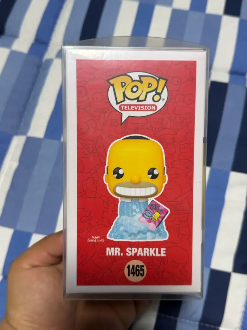 Funko Pop simpsons Mr. Sparkle Edición Especial - 4