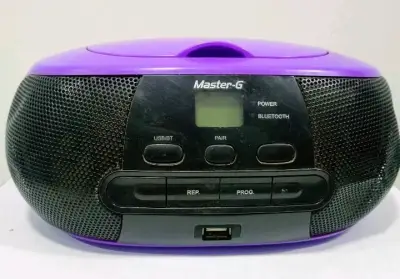 Reproductor CD/MP3 Portátil Master-G (detalles ) - miniatura 1