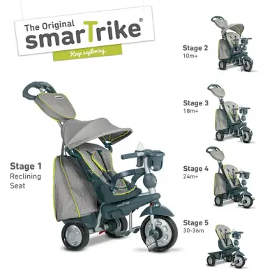 Triciclo evolutivo SmarTrike 5 en 1  para niños - miniatura 1