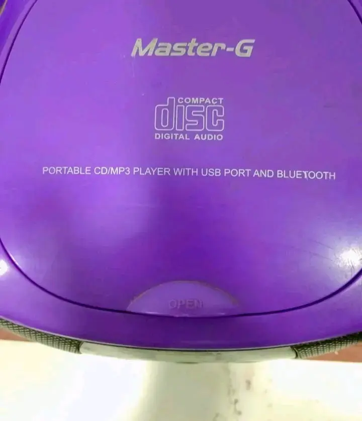 Reproductor CD/MP3 Portátil Master-G (detalles ) - 4