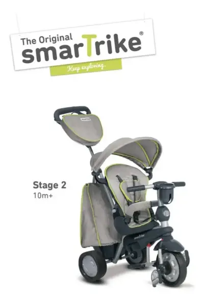 Triciclo evolutivo SmarTrike 5 en 1  para niños - miniatura 3