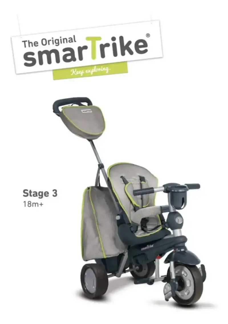 Triciclo evolutivo SmarTrike 5 en 1  para niños - 4