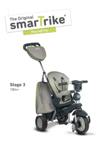 Triciclo evolutivo SmarTrike 5 en 1  para niños - miniatura 4