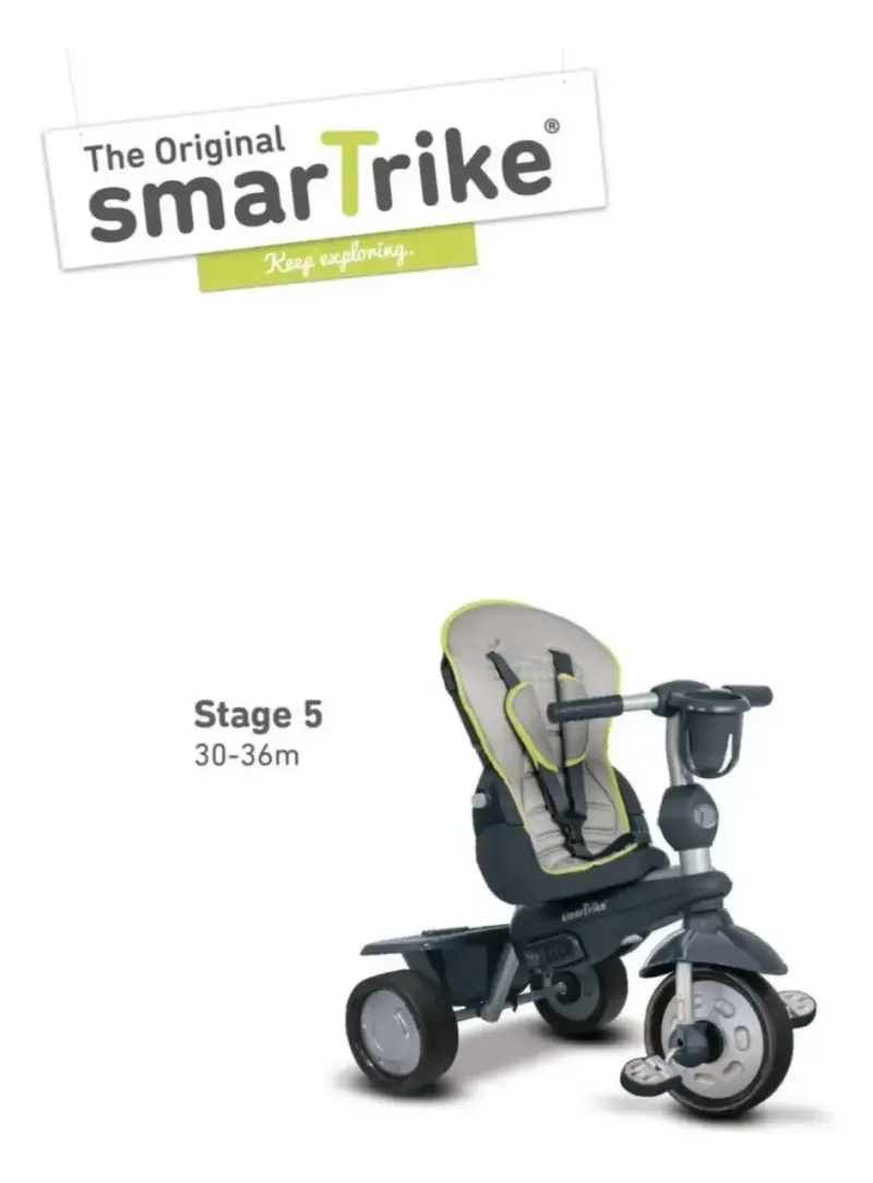 Triciclo evolutivo SmarTrike 5 en 1  para niños - 6