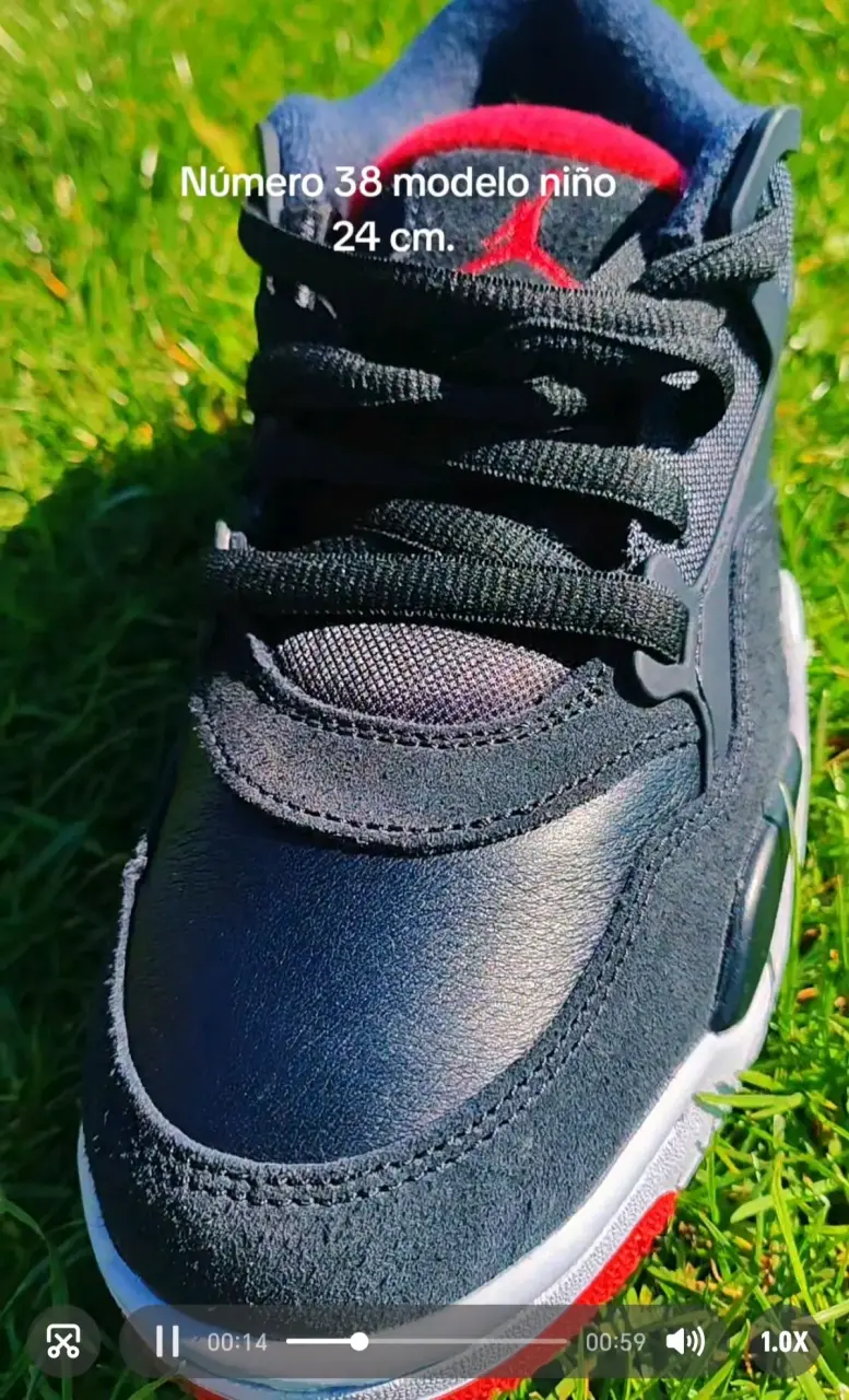Zapatillas Nike Air Jordan 4 RM Niño Talla 38 - 2