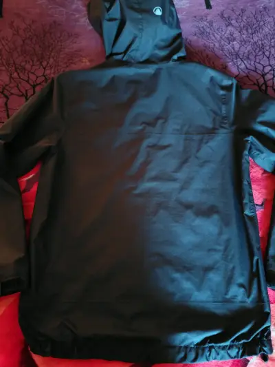 Chaqueta impermeable negra Lippi - miniatura 3