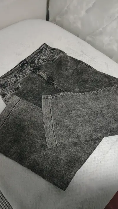 Jeans gris para mujer talla 42 - miniatura 1