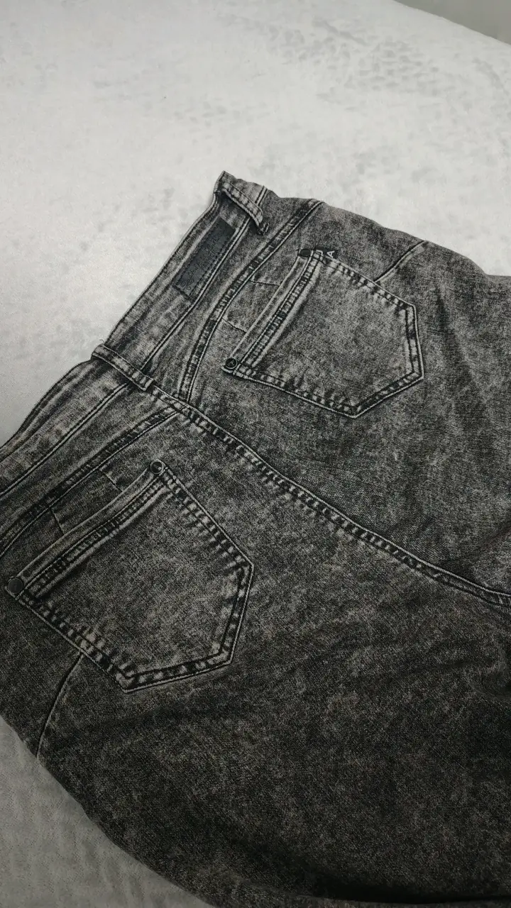 Jeans gris para mujer talla 42 - 3