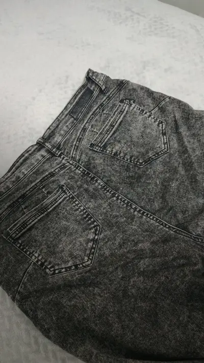 Jeans gris para mujer talla 42 - miniatura 3