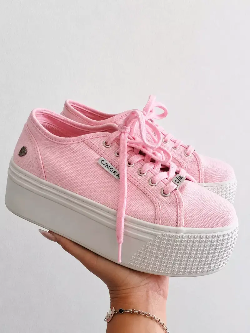 Zapatillas rosa Cmoran
