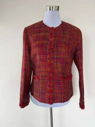 Chaqueta multicolor para mujer - miniatura 1