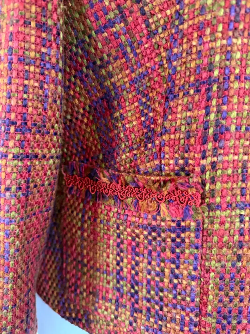 Chaqueta multicolor para mujer - 3