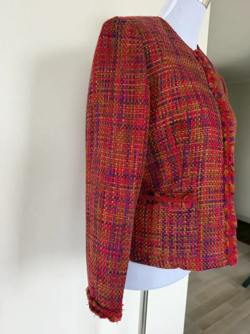 Chaqueta multicolor para mujer - 4