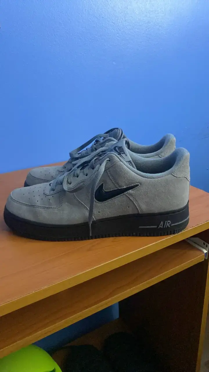 Nike air force 1 low cool gris negro