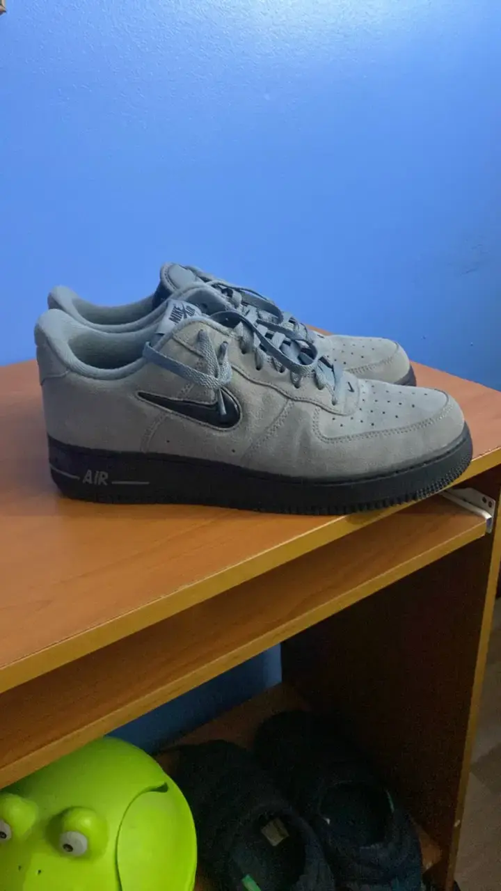 Nike air force 1 low cool gris negro - 3