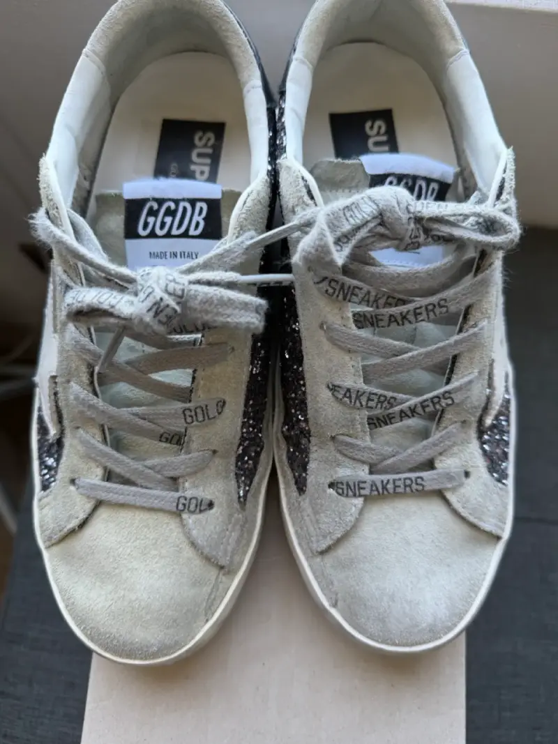 Zapatillas deportivas GGDB con brillo para mujer - 3