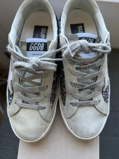Zapatillas deportivas GGDB con brillo para mujer - miniatura 3