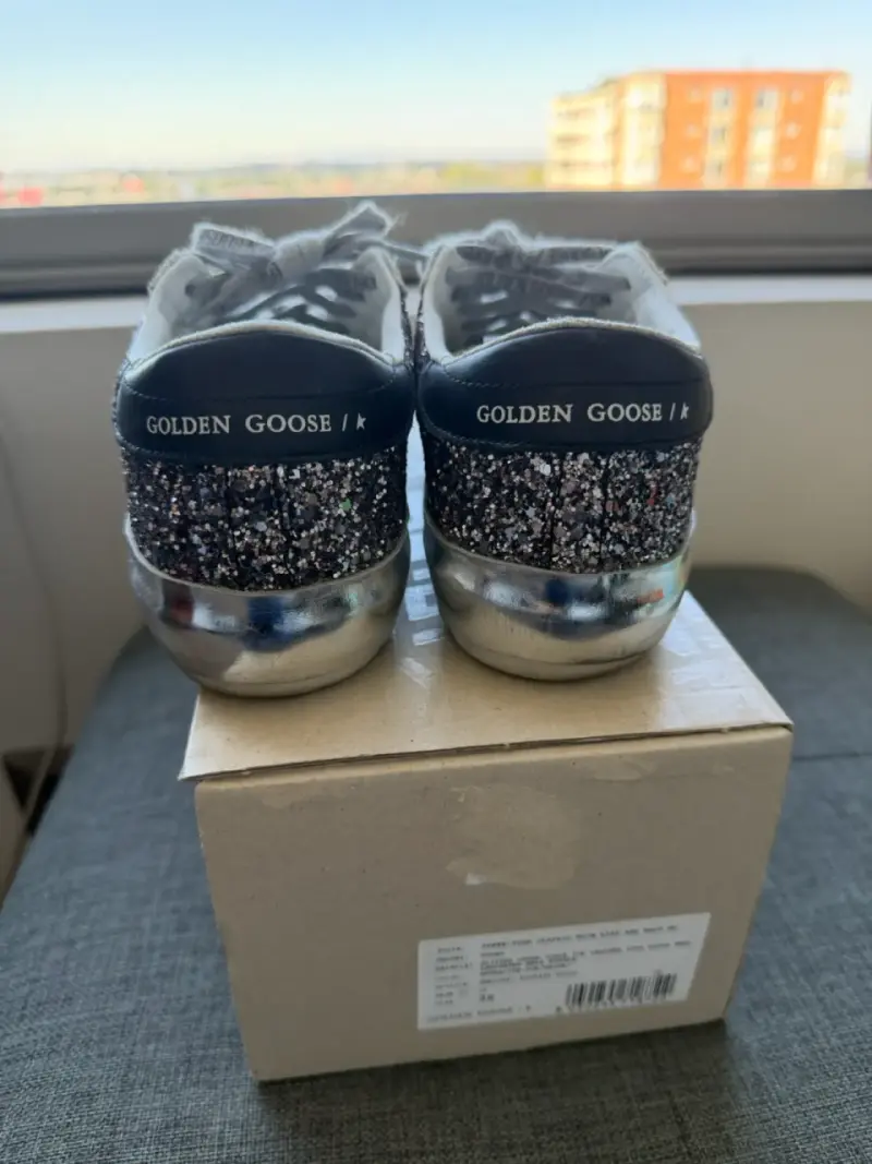 Zapatillas deportivas GGDB con brillo para mujer - 5