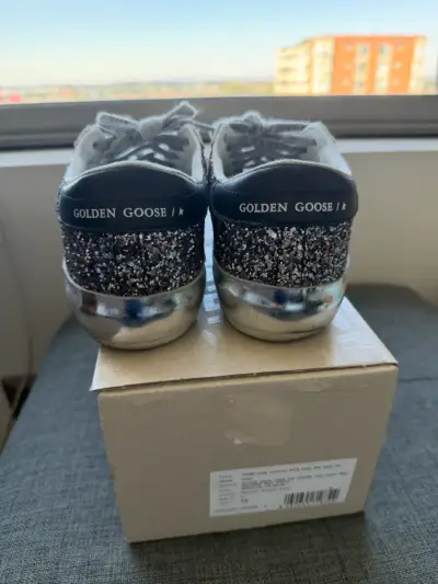 Zapatillas deportivas GGDB con brillo para mujer - miniatura 5
