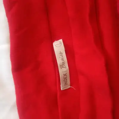 Polera roja de manga larga Index Basics - miniatura 2