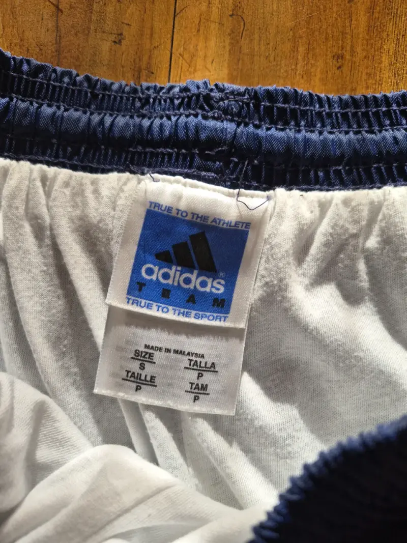 Pantalones deportivos Adidas azul S - 3