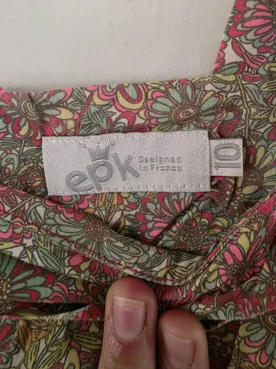 Vestido floral para niña EPK talla 10 - miniatura 4