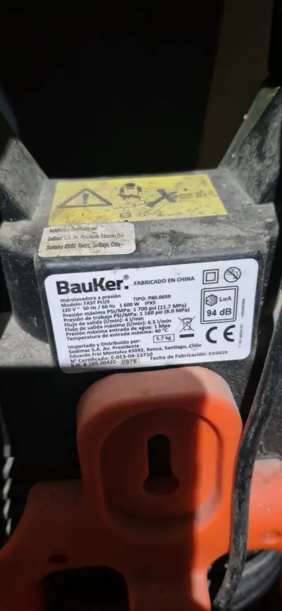 Hidrolavadora Bauker 60mil, conversable - miniatura 3