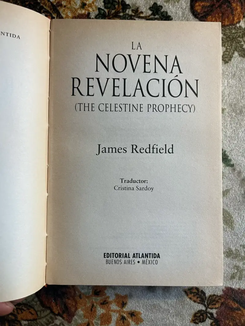 Libro La Novena Revelación de James Redfield - 2