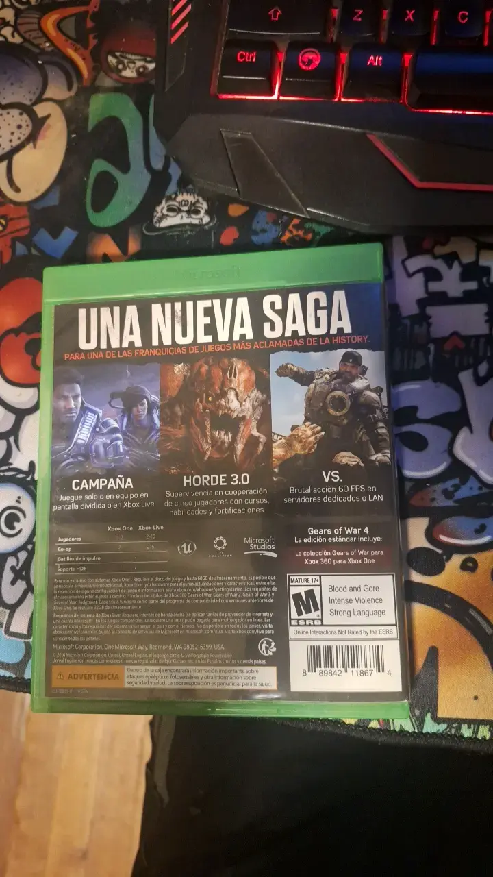 Gears of War 4 para Xbox One en español - 4