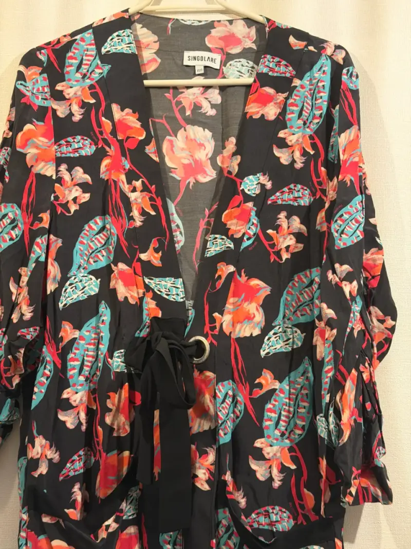 Kimono floral Singolare para mujer - 2