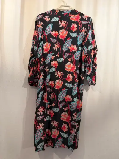 Kimono floral Singolare para mujer - miniatura 3