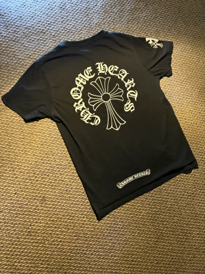 Polera negra Chrome Hearts - 1