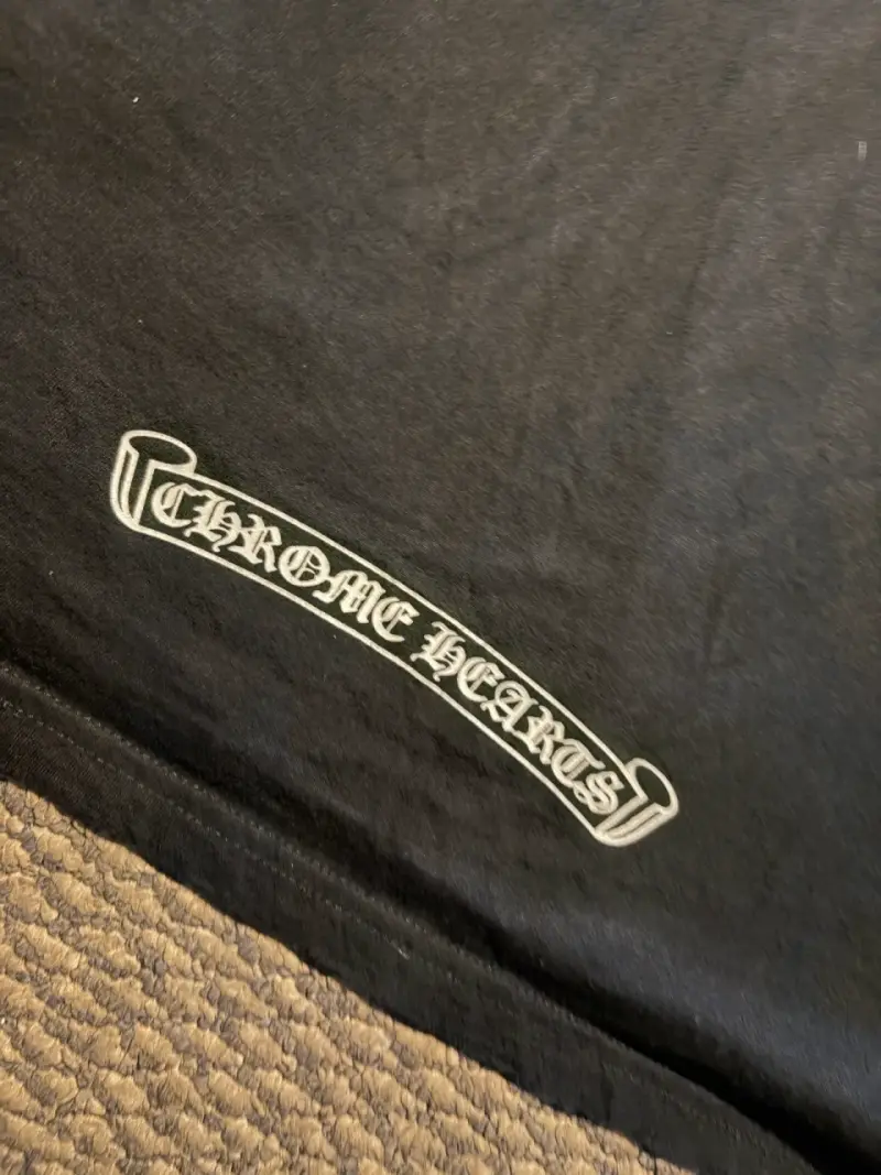 Polera negra Chrome Hearts - 3