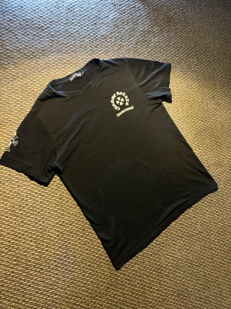 Polera negra Chrome Hearts - 4