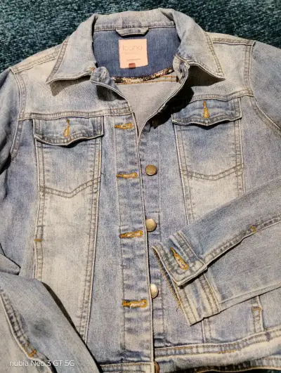 Chaqueta de mezclilla Icona para mujer - miniatura 2