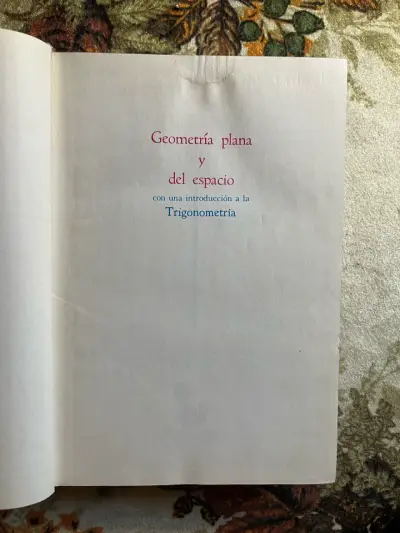 Libro Geometría Plana y Trigonometría Baldor - miniatura 2