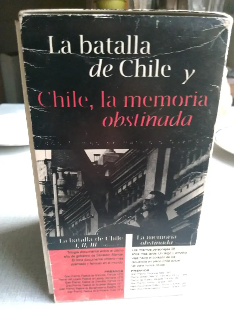 Colección de Documentales La Batalla de Chile en VHS - 2