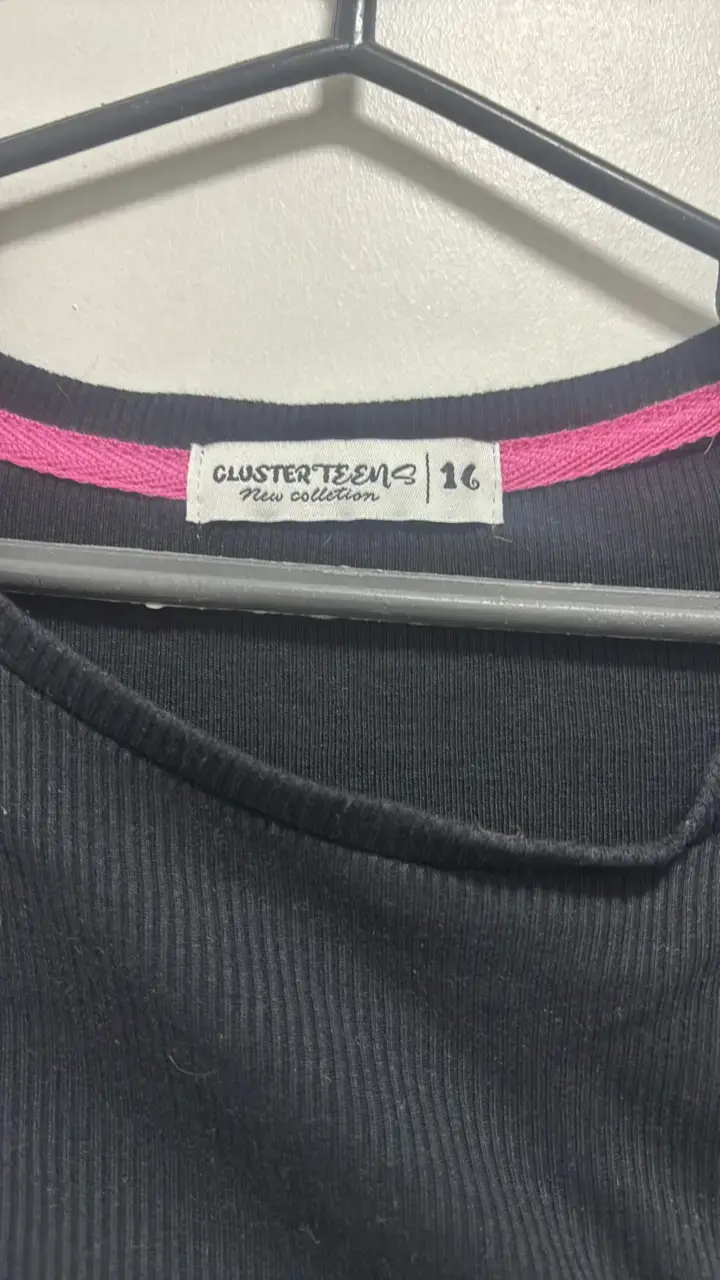 Vestido negro ajustado para mujer talla 16 - 2