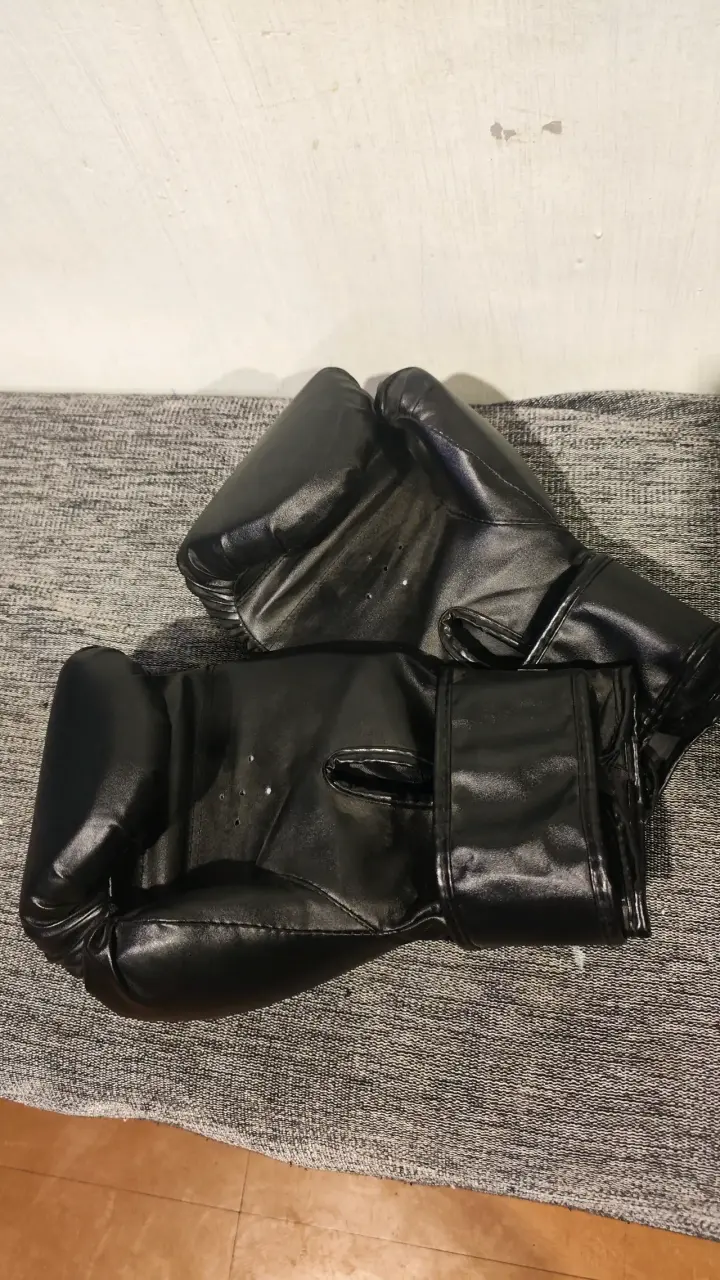 Guantes de boxeo Trained negros 14 oz - 2
